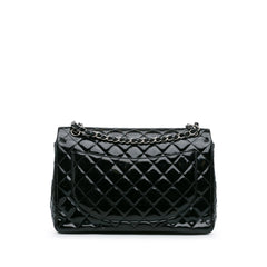 Maxi Classic Patent Double Flap