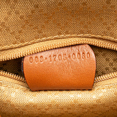 Leather Bamboo Drawstring Backpack