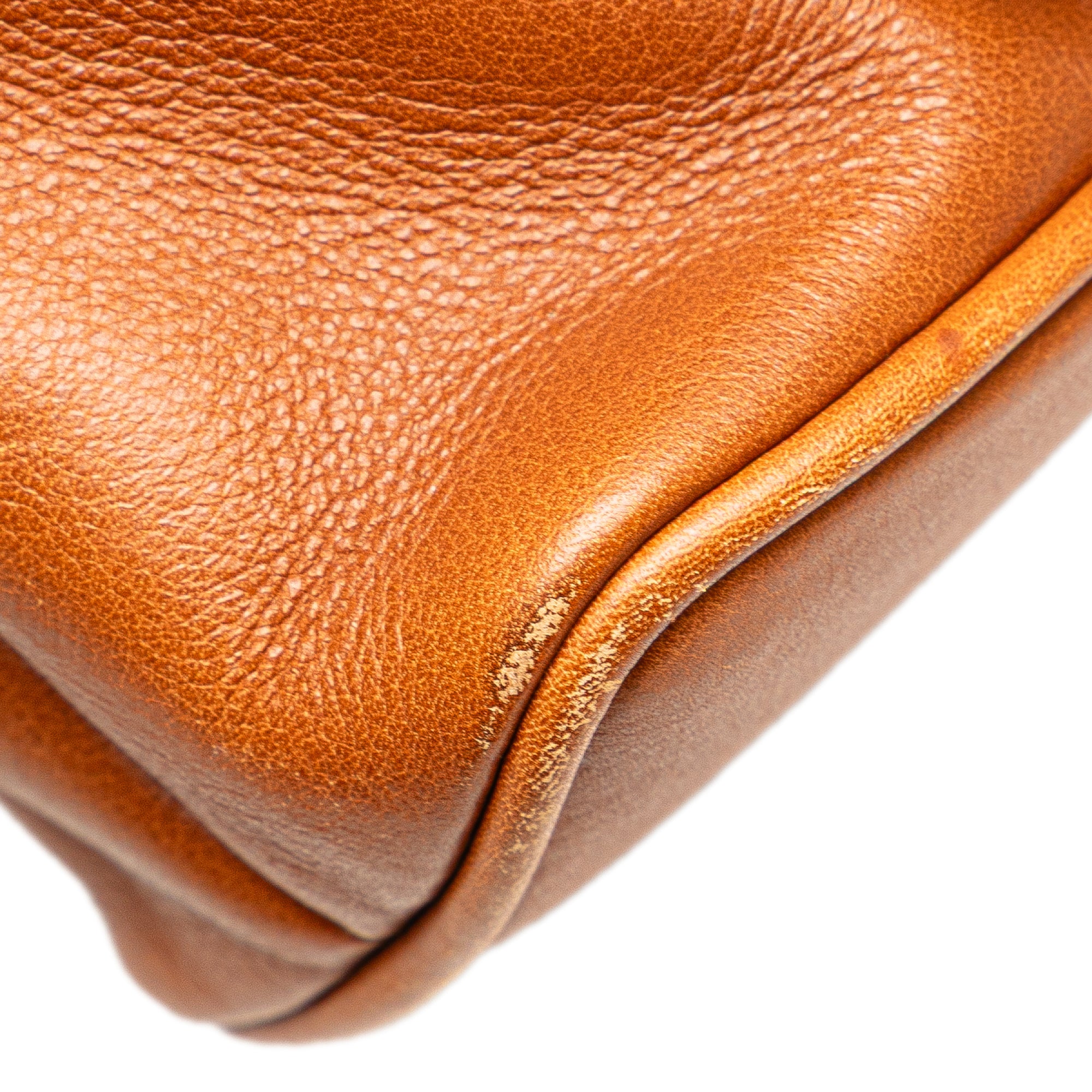 Leather Bamboo Drawstring Backpack