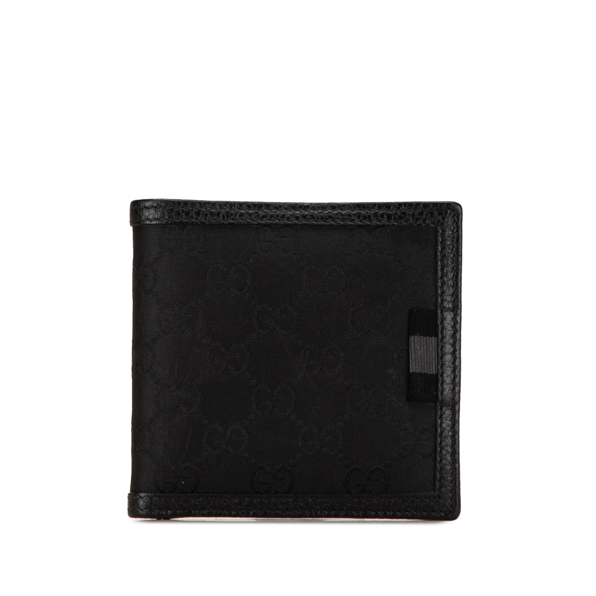 GG Canvas Web Bifold Wallet