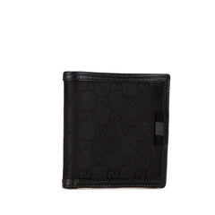 GG Canvas Web Bifold Wallet