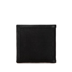 GG Canvas Web Bifold Wallet