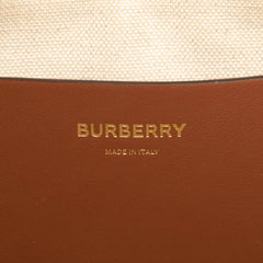 Small Mega Check Canvas Freya Tote