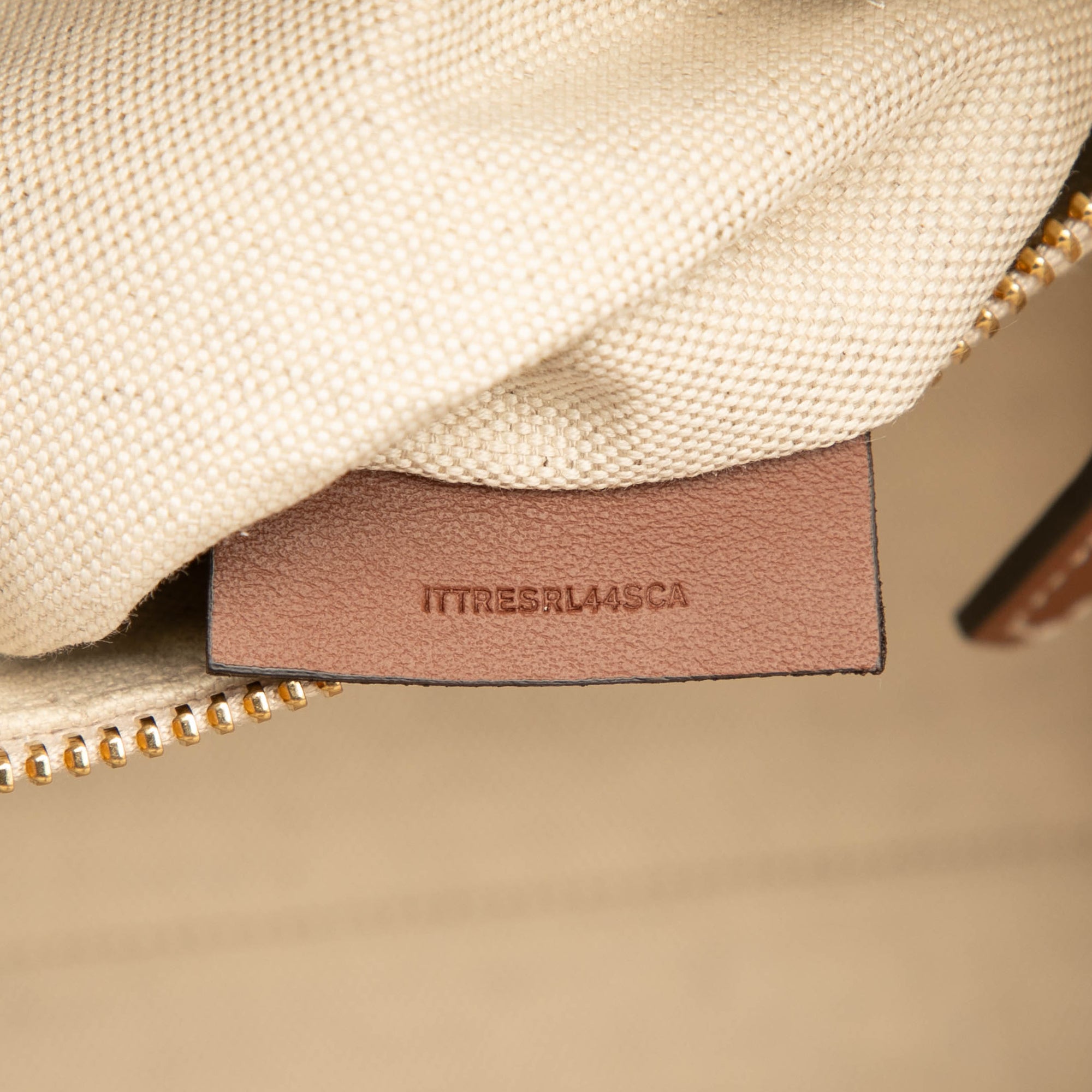 Small Mega Check Canvas Freya Tote