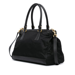 Gancini Nylon Satchel