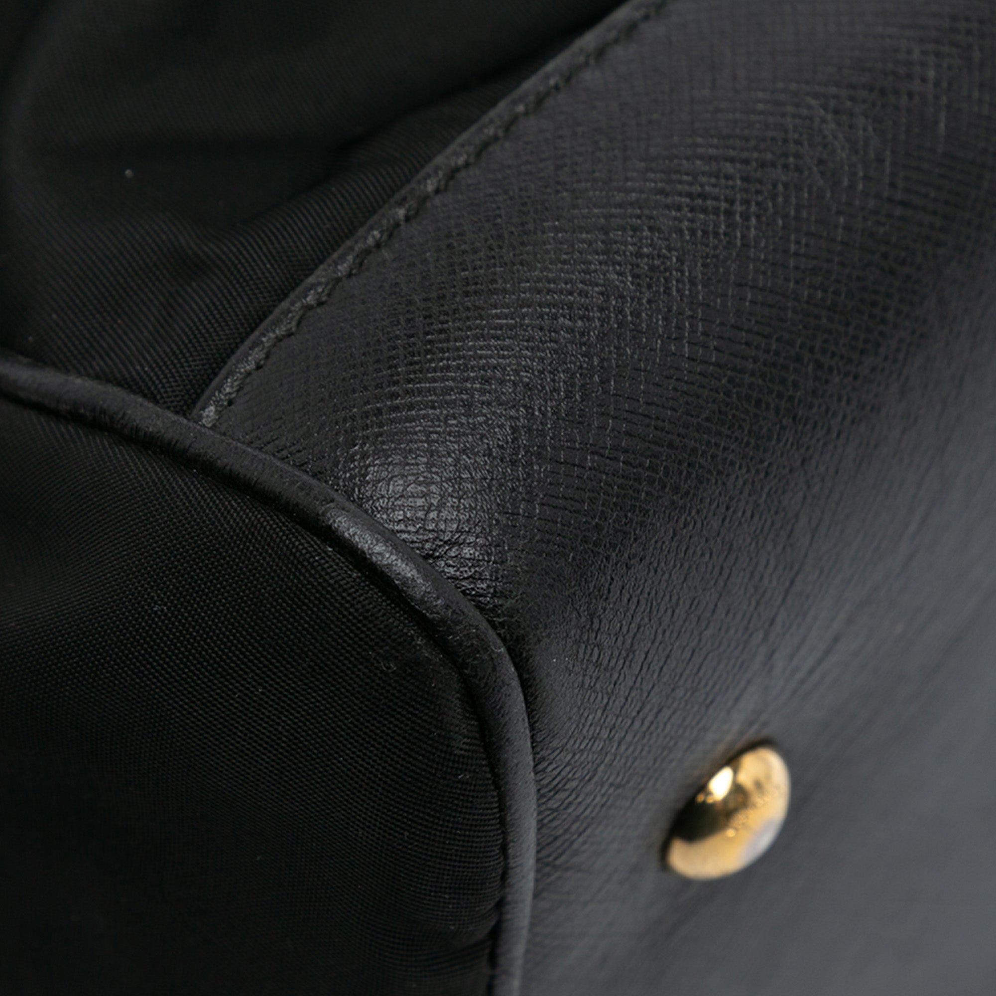 Gancini Nylon Satchel