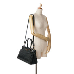 Gancini Nylon Satchel