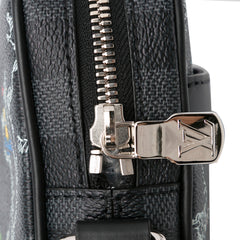 Damier Graphite Renaissance Map Danube Slim PM
