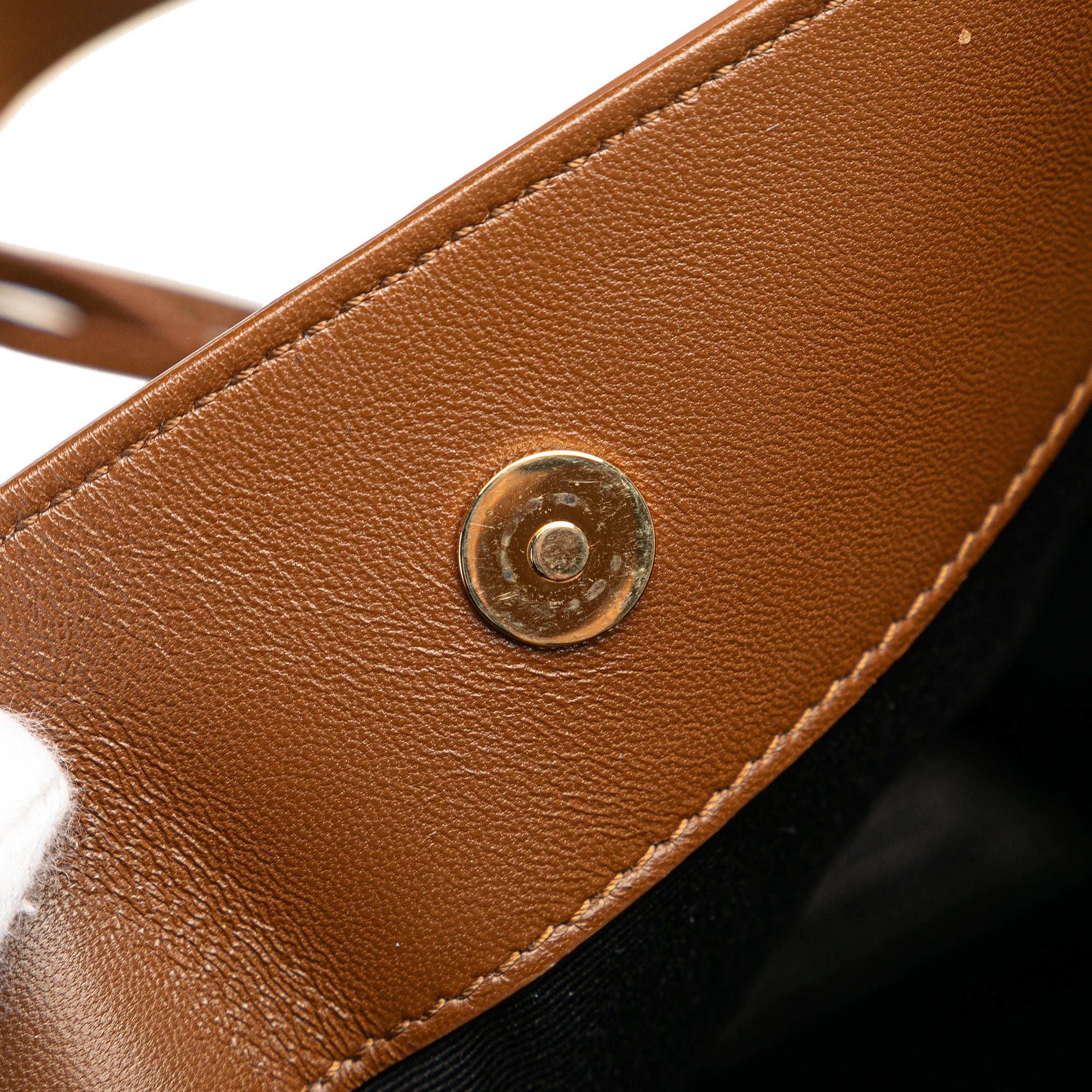 Toy Croc Embossed Suede North South Shopping Tote
