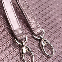 Medium Metallic Patent Microcannage Lady Dior
