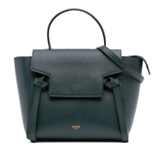 Nano Grained Calfskin Belt Bag