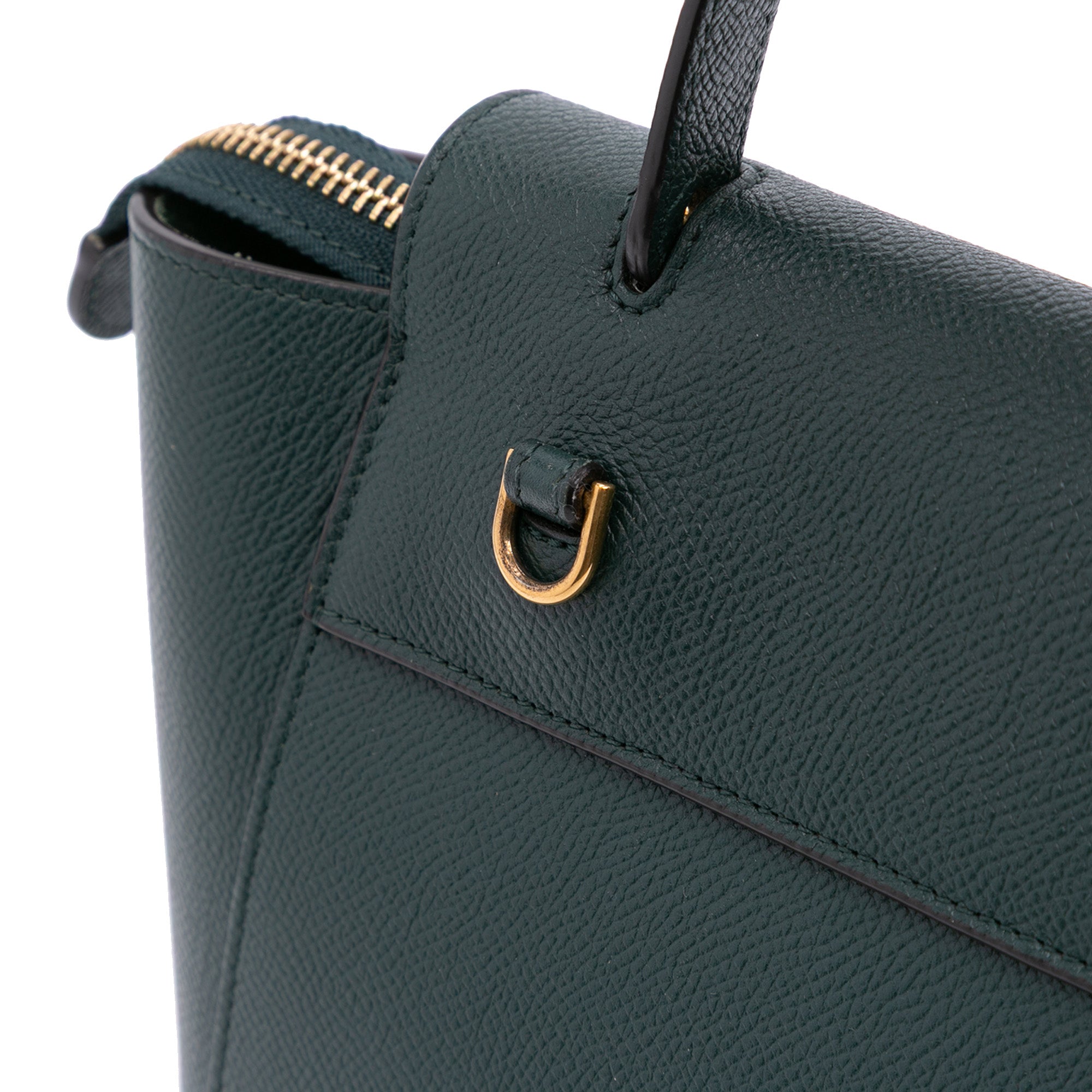 Nano Grained Calfskin Belt Bag