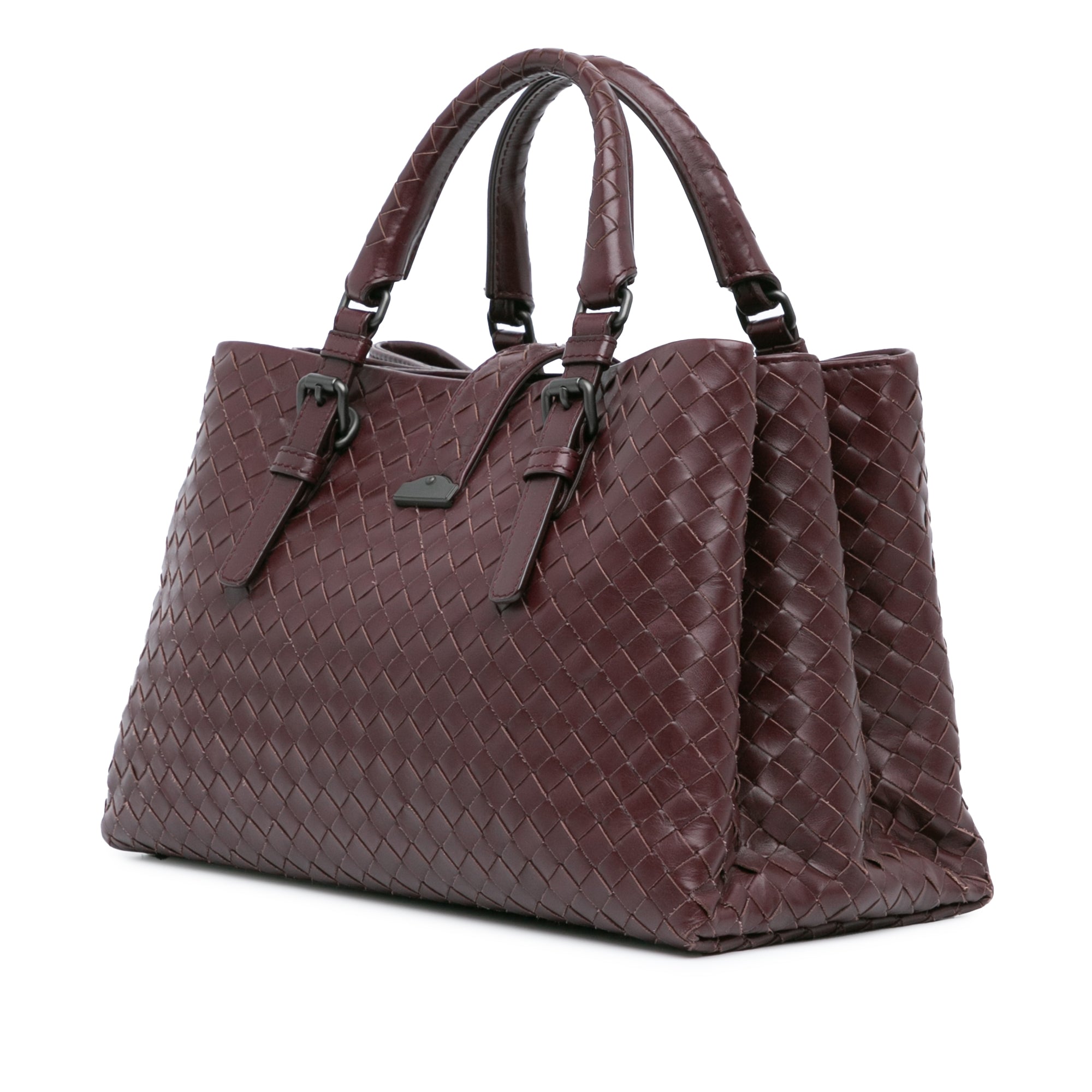 Small Intrecciato Roma Satchel