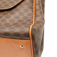 Macadam Coated Canvas Top Handle Bag