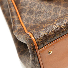 Macadam Coated Canvas Top Handle Bag