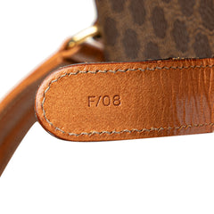 Macadam Coated Canvas Top Handle Bag