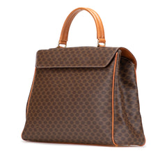 Macadam Coated Canvas Top Handle Bag