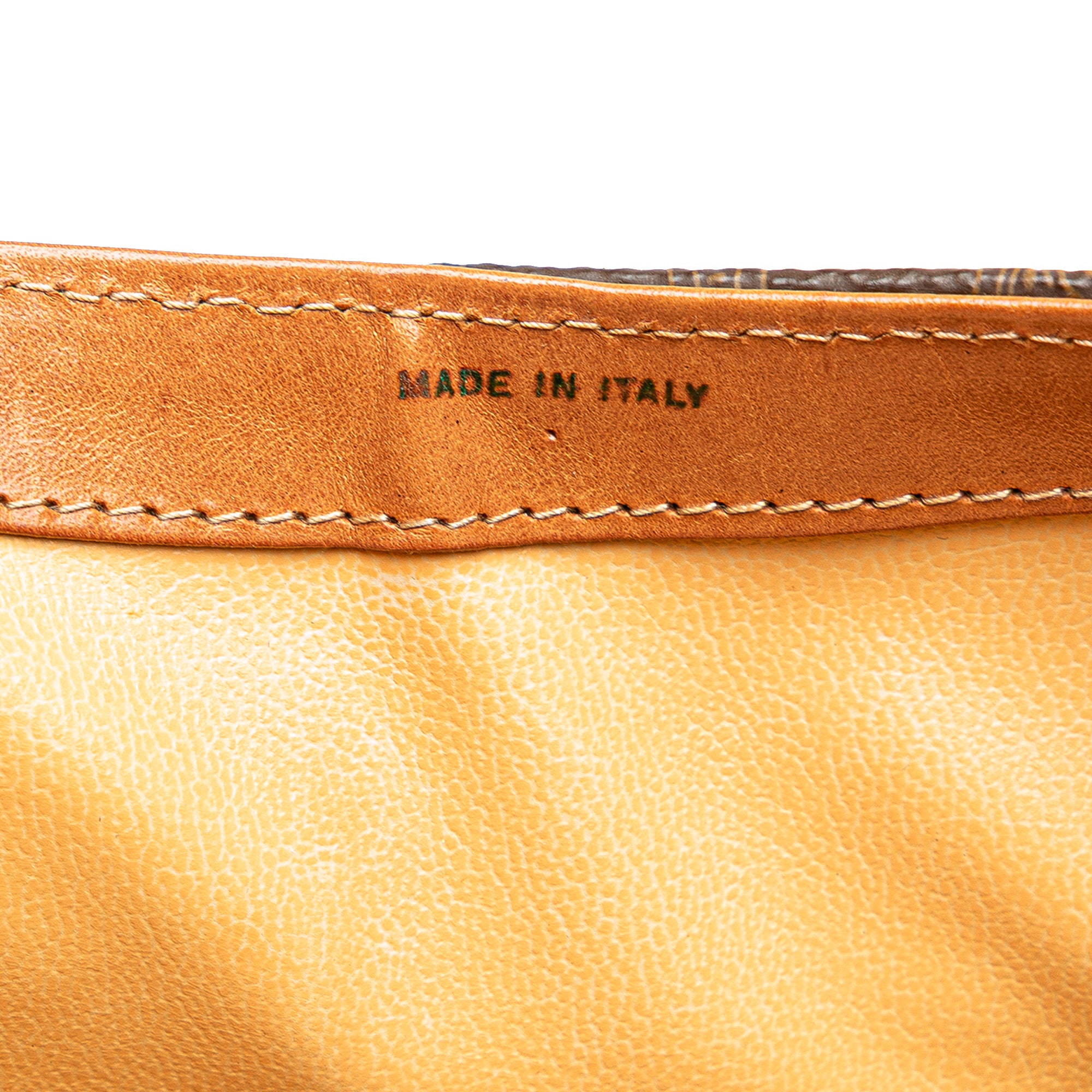 Macadam Coated Canvas Top Handle Bag