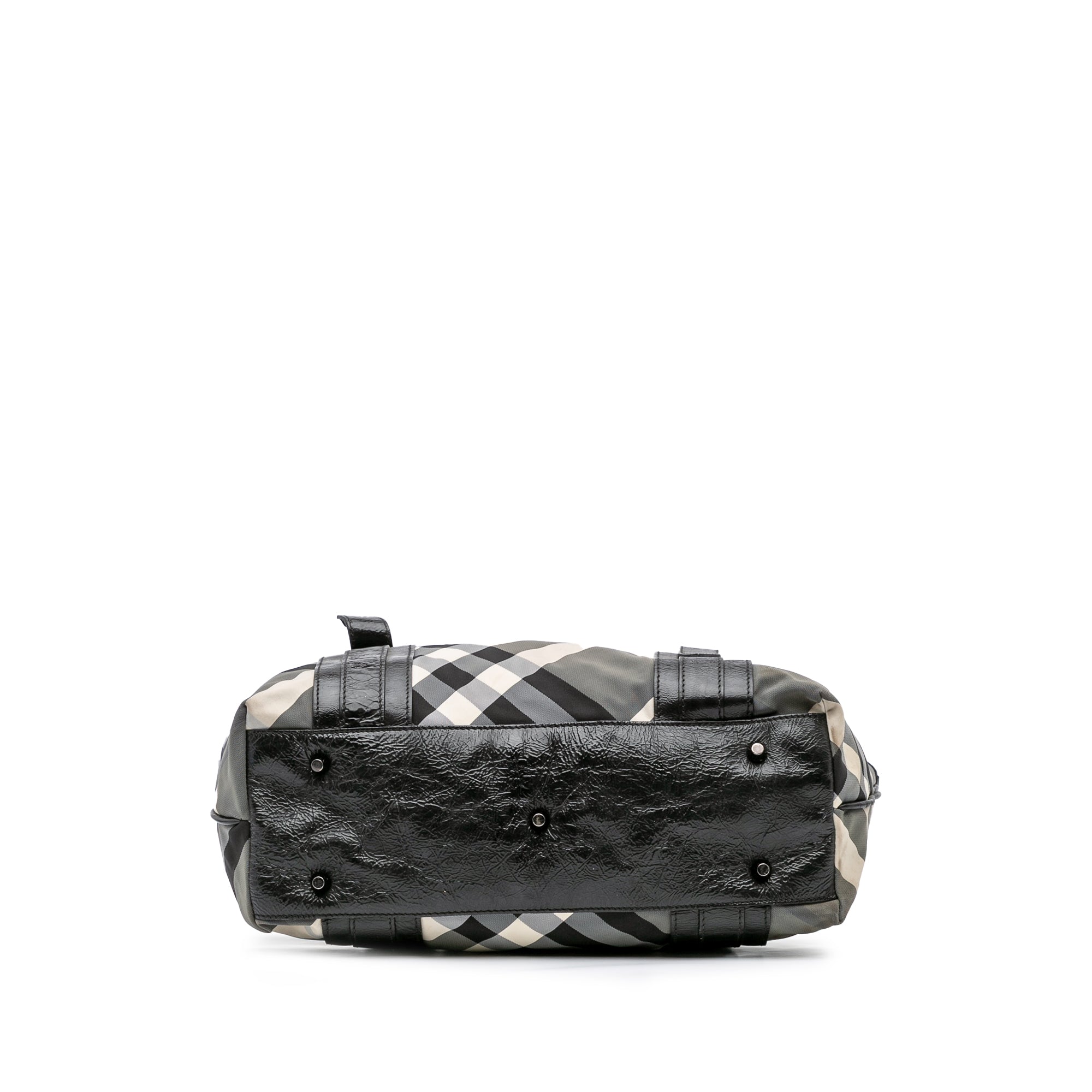 Medium Beat Check Nylon Victoria Tote