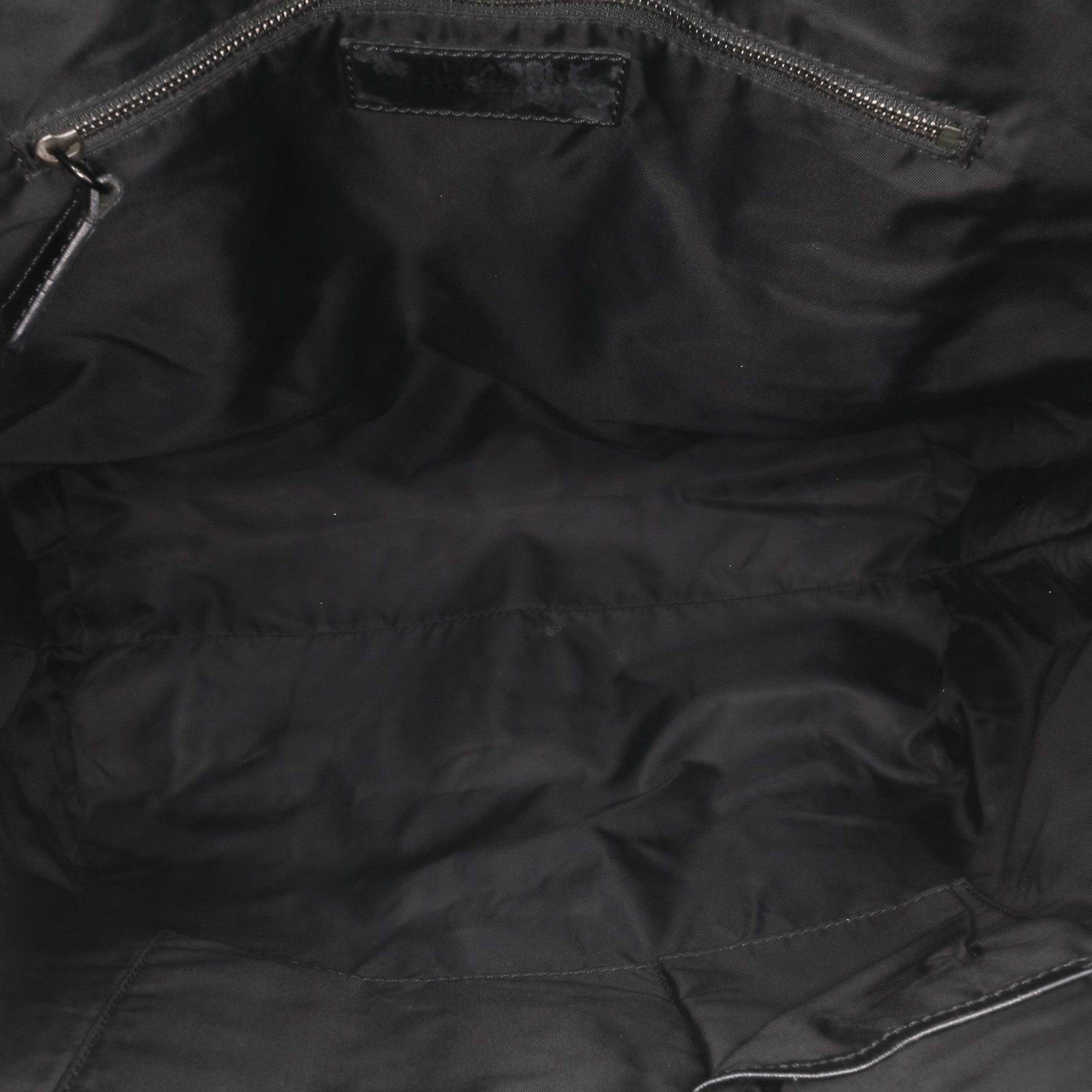 Medium Beat Check Nylon Victoria Tote