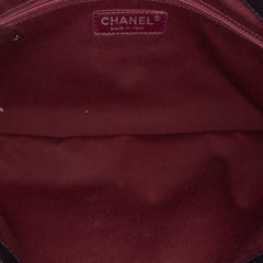 Bicolor Quilted Lambskin Shopping Tote