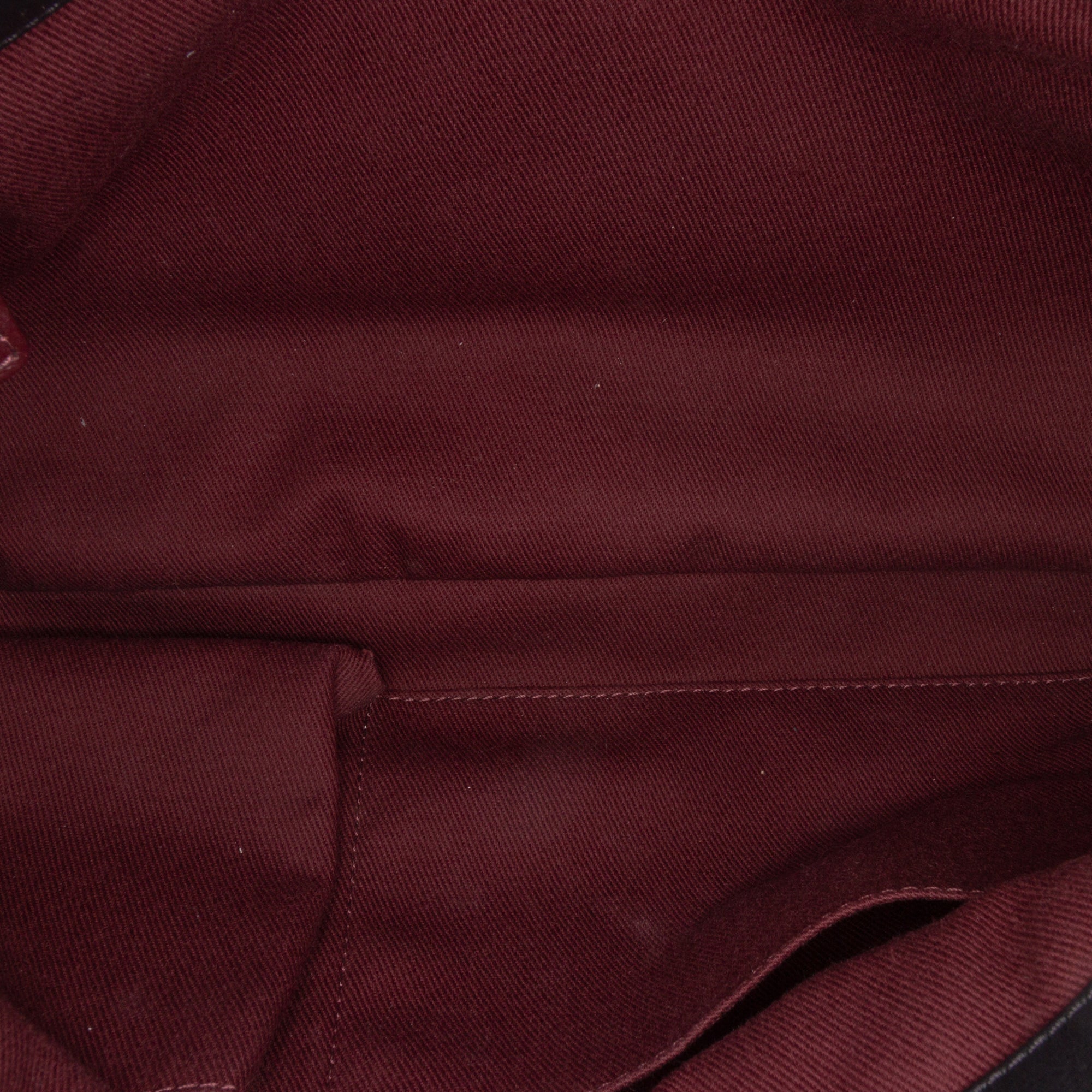 Bicolor Quilted Lambskin Shopping Tote