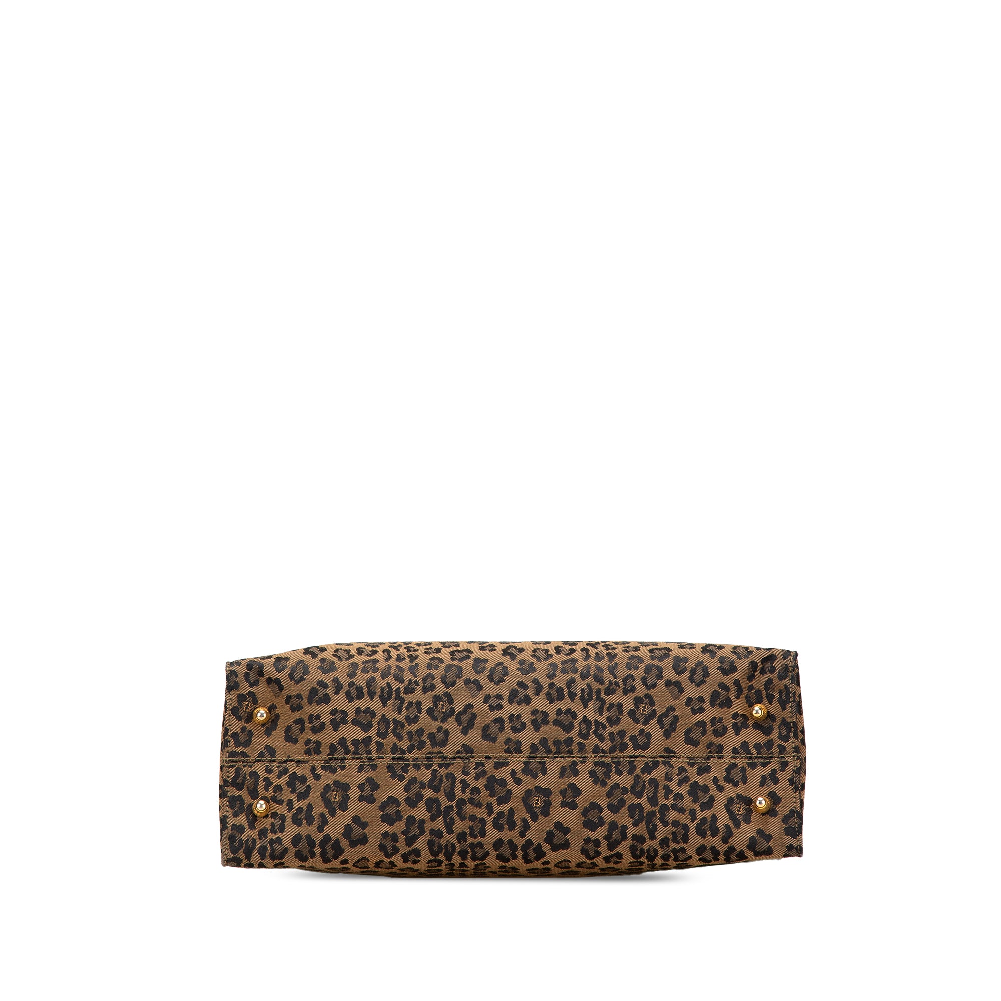 Leopard Print Canvas Tote