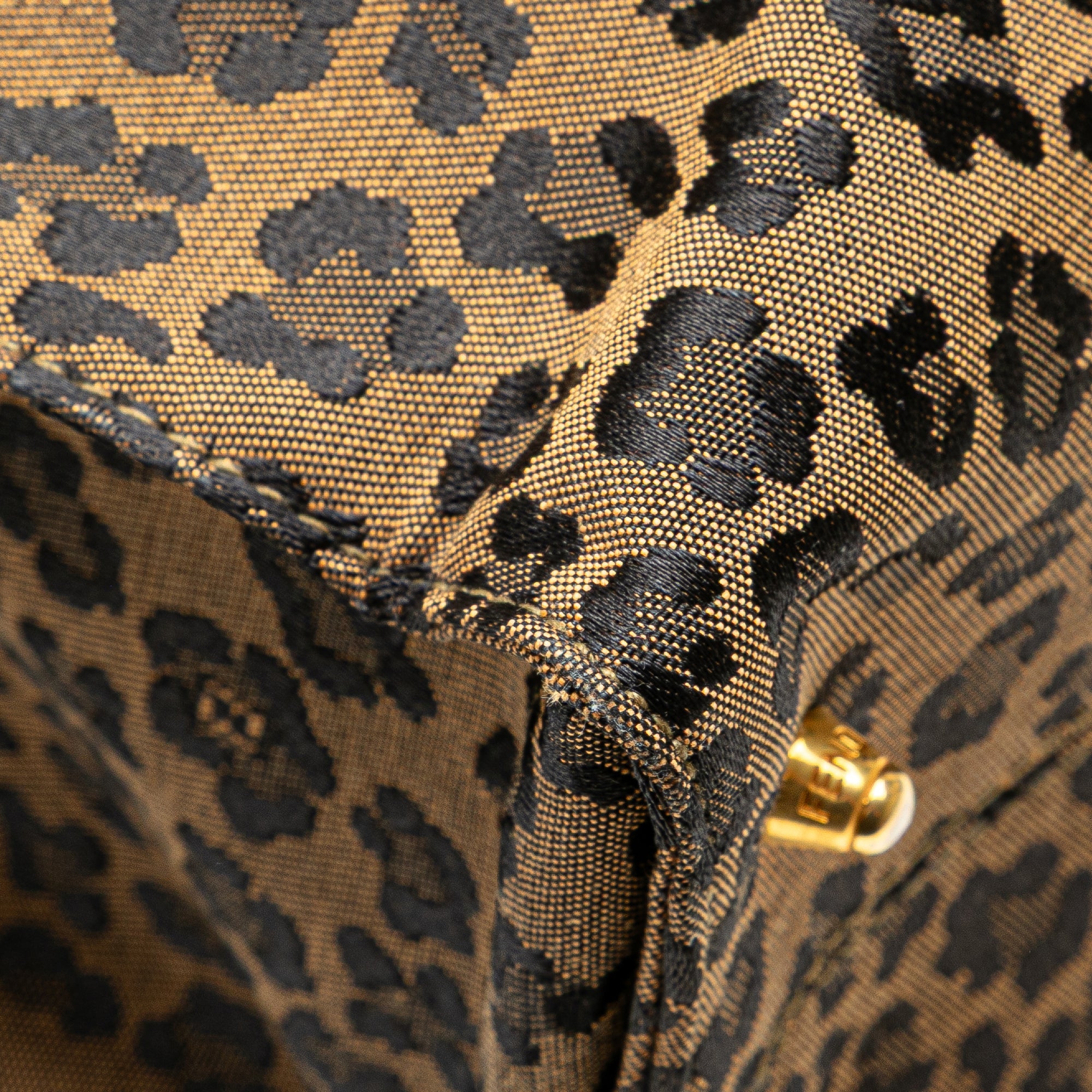 Leopard Print Canvas Tote