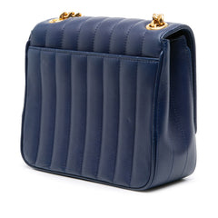 Medium Lambskin Monogram Vicky Chain Bag