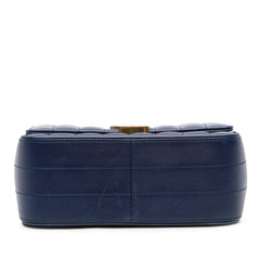 Medium Lambskin Monogram Vicky Chain Bag