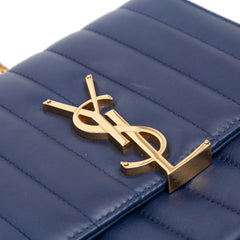 Medium Lambskin Monogram Vicky Chain Bag