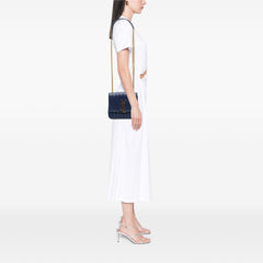 Medium Lambskin Monogram Vicky Chain Bag