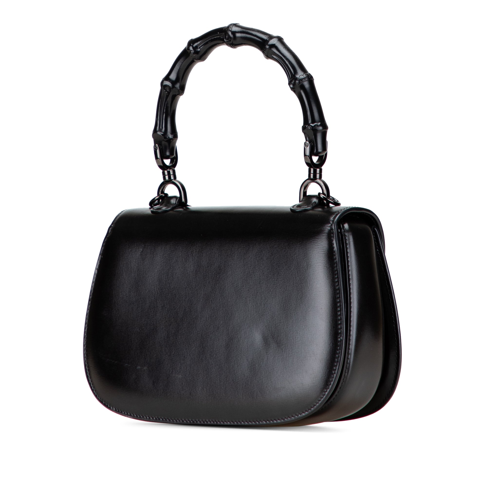 Small Calfskin 1947 Bamboo Top Handle Bag