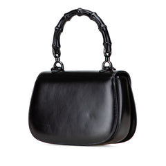 Small Calfskin 1947 Bamboo Top Handle Bag