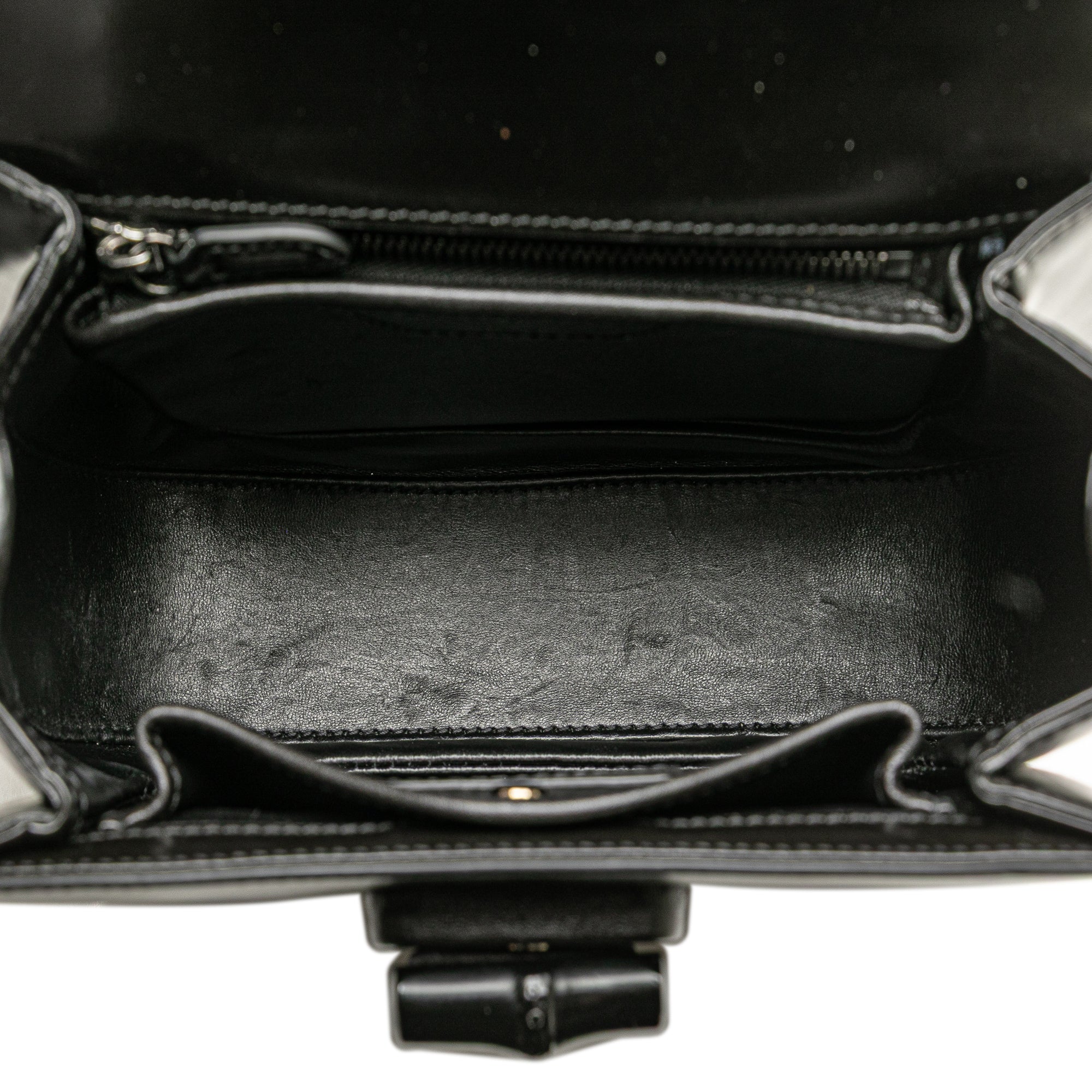 Small Calfskin 1947 Bamboo Top Handle Bag