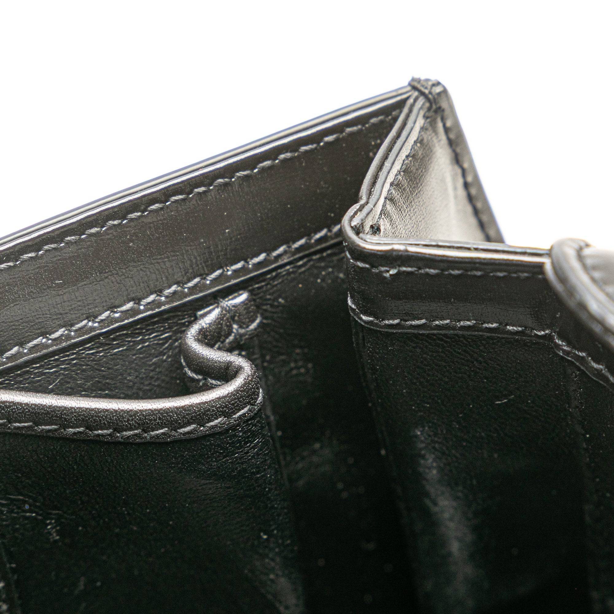 Small Calfskin 1947 Bamboo Top Handle Bag