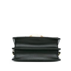 Quilted Lambskin Octagonal Buckle Crossbody