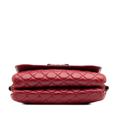 Quilted Glazed Calfskin Soft Boy Flap