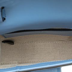 Mini Calfskin Bamboo Top Handle Bag