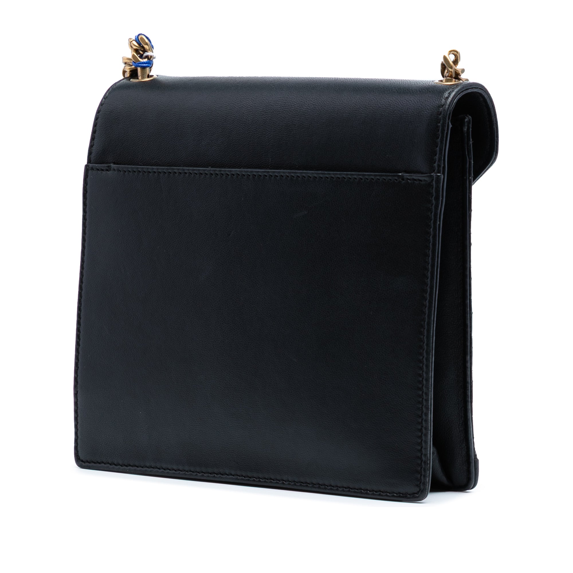 Quilted Lambskin Gaby Square Shoulder Bag