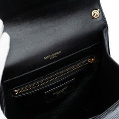 Quilted Lambskin Gaby Square Shoulder Bag