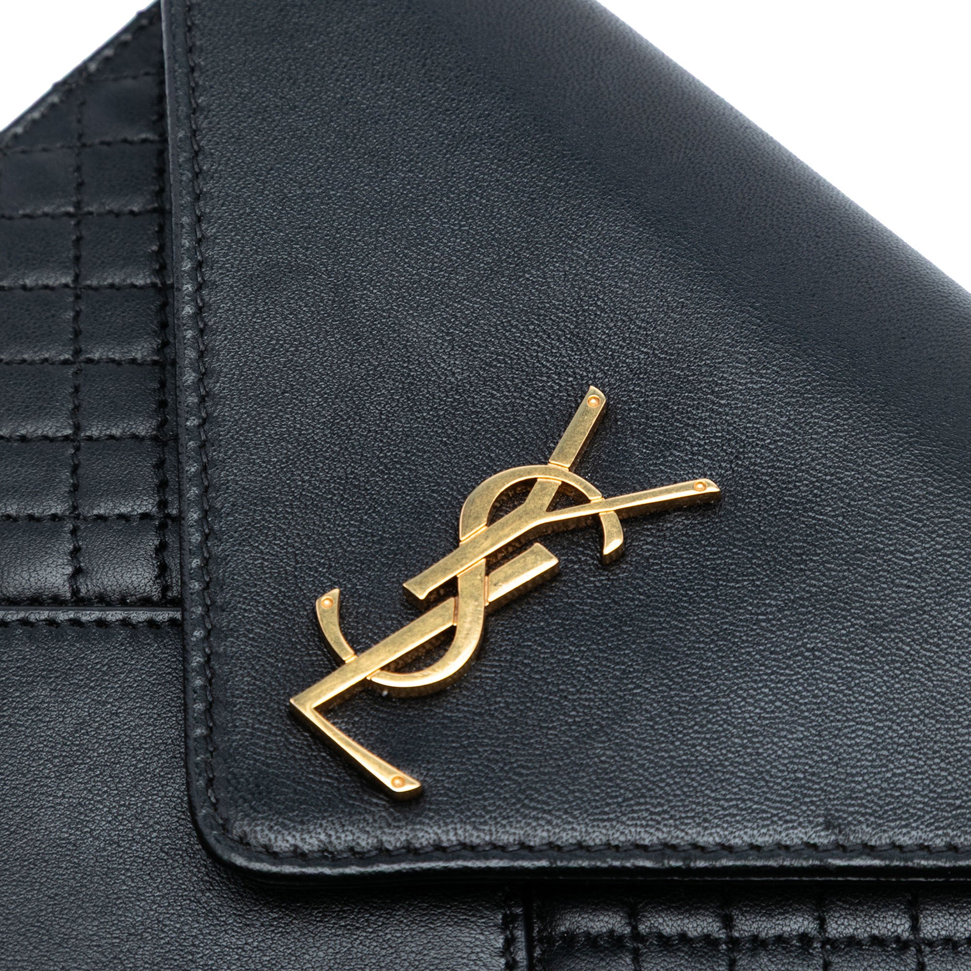 Quilted Lambskin Gaby Square Shoulder Bag