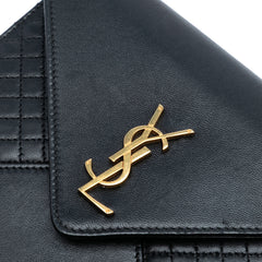 Quilted Lambskin Gaby Square Shoulder Bag