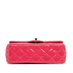 Mini Rectangular Classic Patent Single Flap