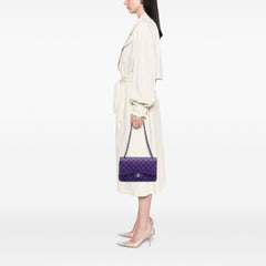 Jumbo Classic Lambskin Double Flap