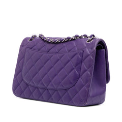 Jumbo Classic Lambskin Double Flap