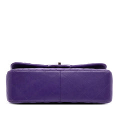 Jumbo Classic Lambskin Double Flap