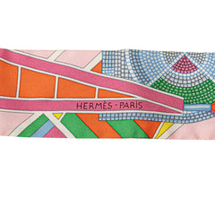 L'Art Indien Des Plaines Silk Twilly Scarf