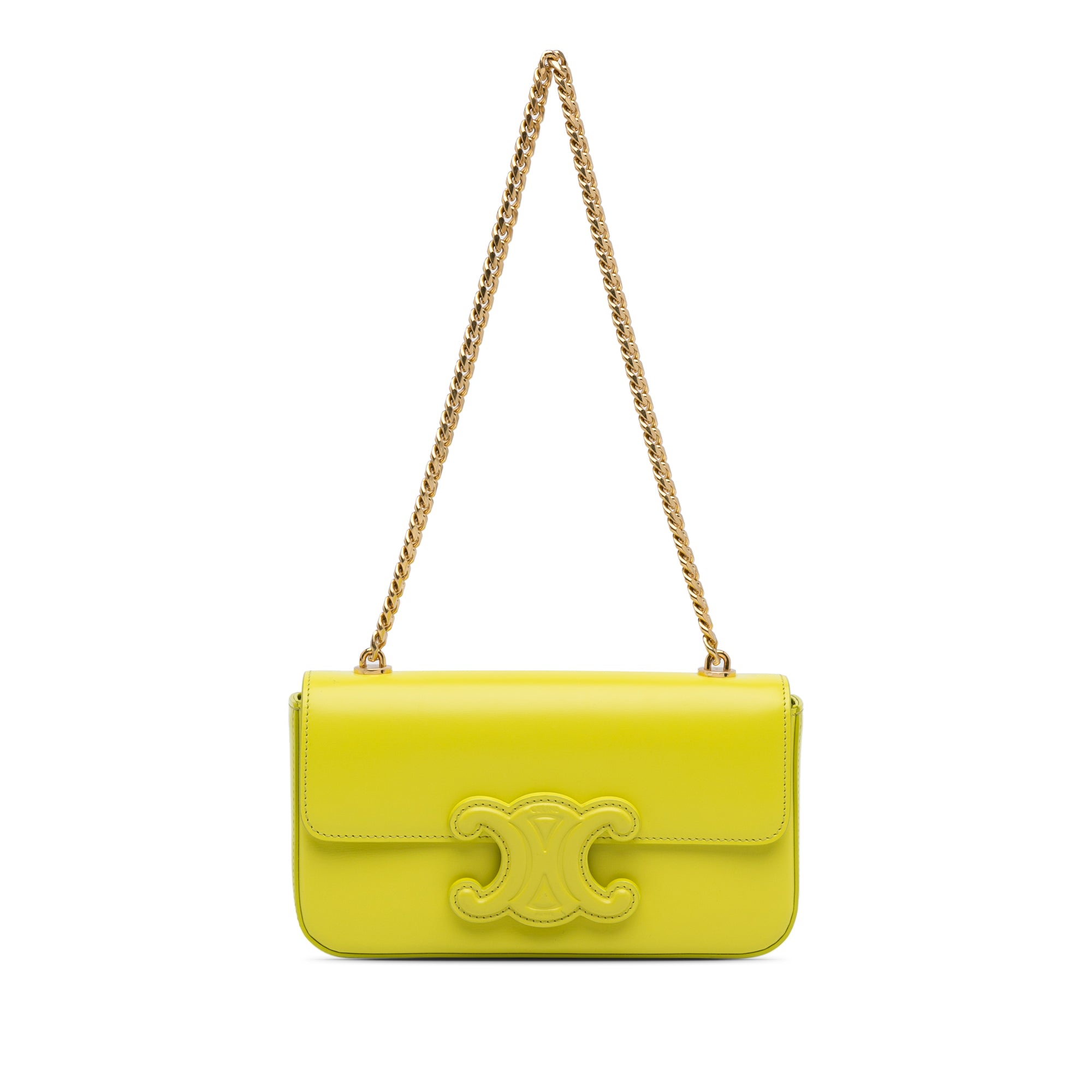 Cuir Triomphe Chain Shoulder Bag_0