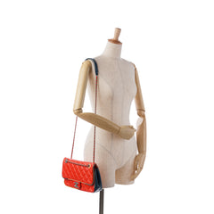 Medium Quilted Lambskin Cuba Color Flap